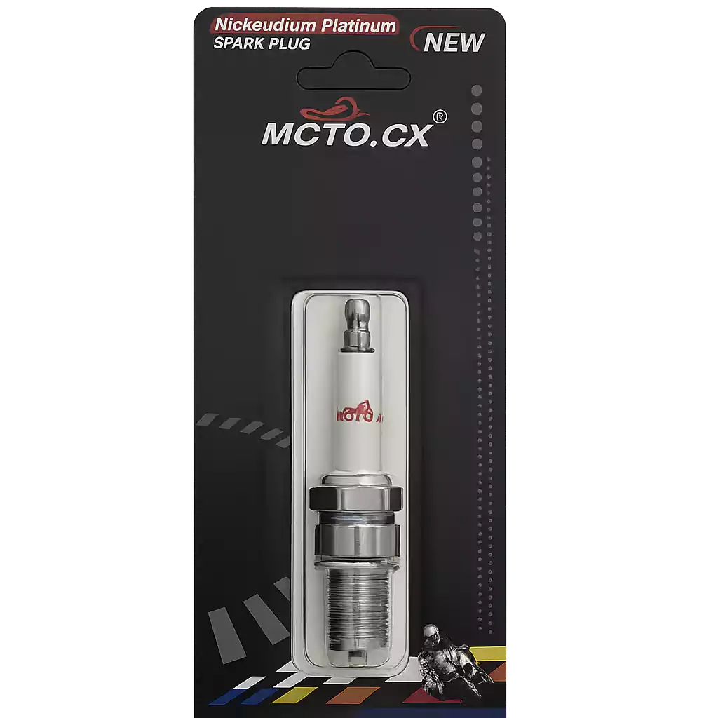 20251203_1145_Spark Plug Packaging_remix_01kbhmdztvfhg90j6vm76tqba9 شمع هوندا MOTO.CX CDI