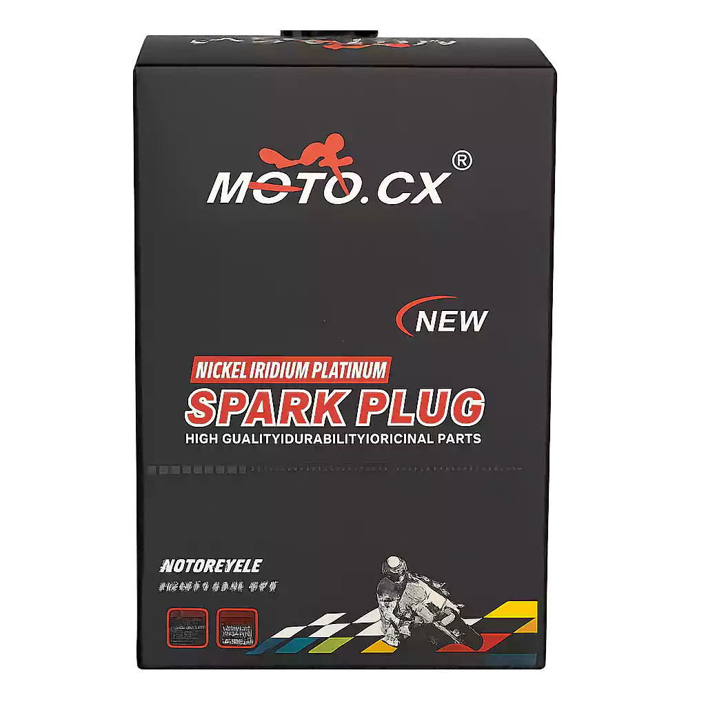 20251203_1239_Spark Plug Packaging_remix_01kbhqg8ccfwn8xb204zdagvbr شمع هوندا MOTO.CX CDI - تصویر 3