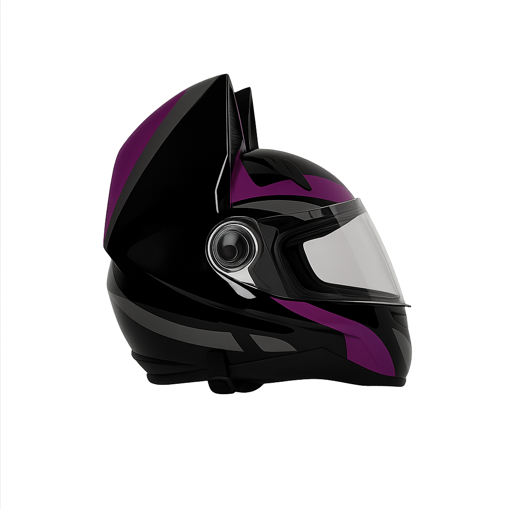 20251026_1700_Enhanced Helmet Image_remix_01k8gbbb77fpx84j9x2zt78hy9 کلاه کاسکت خرگوشی فک دار - تصویر 4